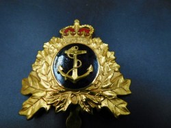 navy hat badge